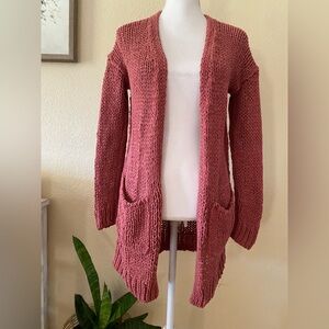 Free People Open Knit Cardigan